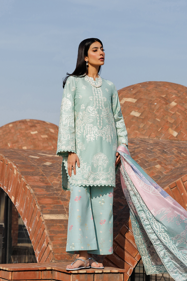 Emaan Adeel | Mirabelle Festive Luxury Lawn | ISOLDE - by Libasekhas UK - Registered Vendor of : Emaan Adeel - 100% Original Designer Dress