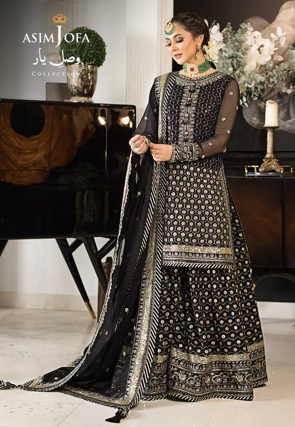Asim Jofa | Vasl-e-Yar | AJVY-05 - by - Libasekhas UK - Registered Vendor of : Asim Jofa - 100% Original Designer Dresss