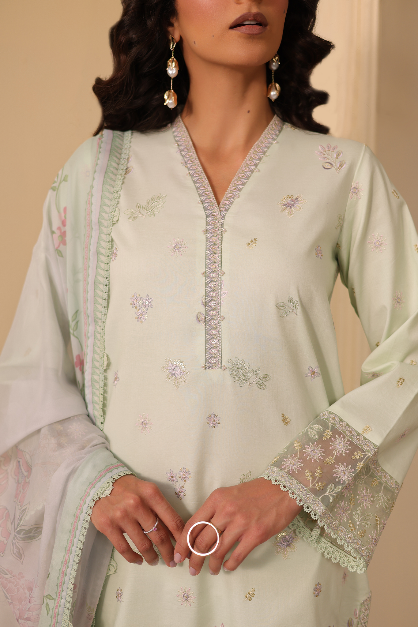 Seran | Nayab Eid Lawn | ABEER - by - Libasekhas UK - Registered Vendor of : Seran - 100% Original Designer Dresss