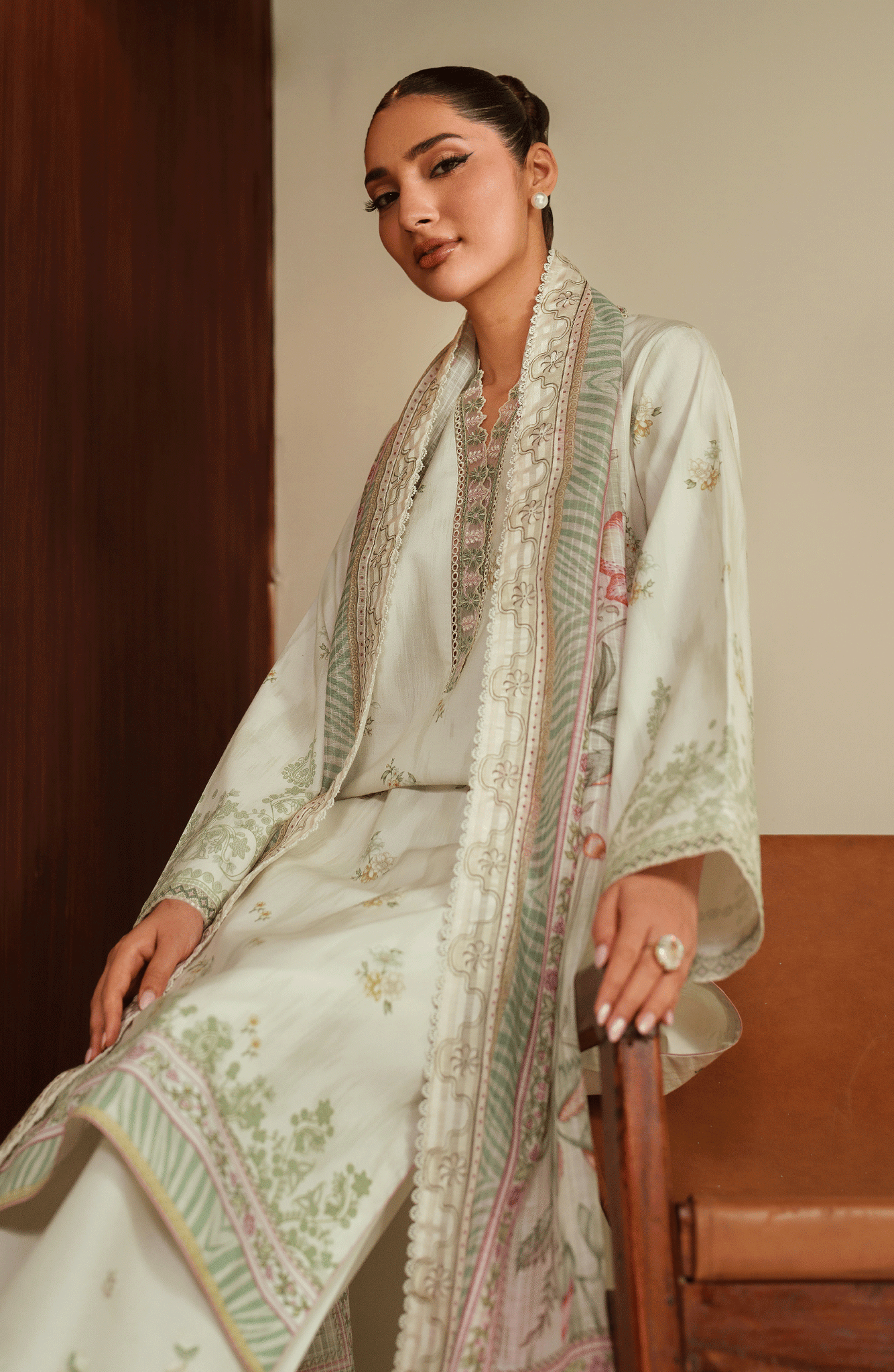 Seran | Ilara Cambric | ELVERRA - by Libasekhas UK - Registered Vendor of : Seran - 100% Original Designer Dress
