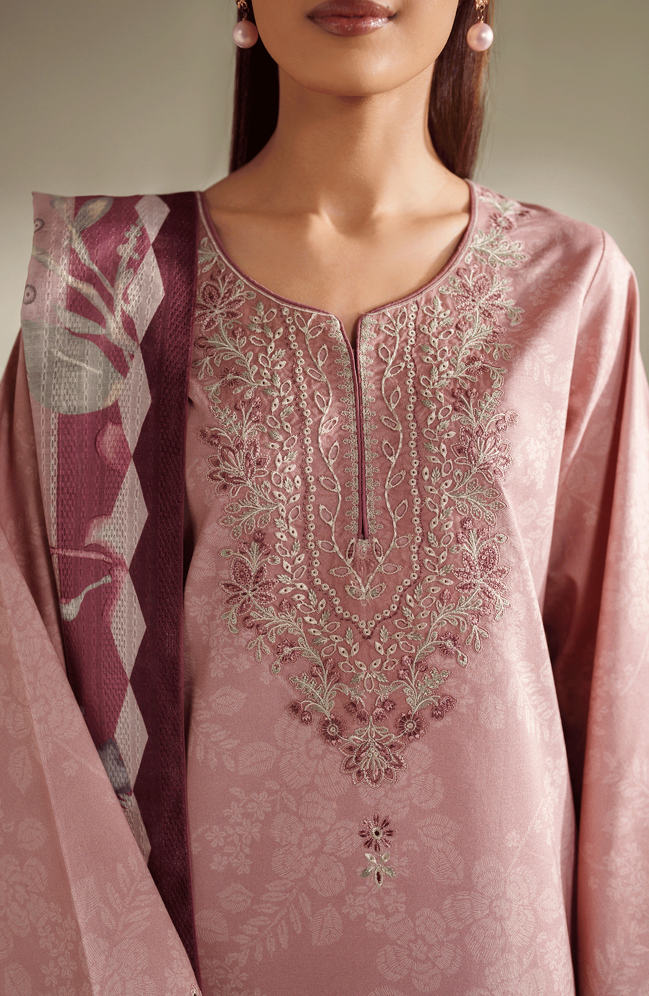 Seran | Ilara Cambric | ELANORA - by Libasekhas UK - Registered Vendor of : Seran - 100% Original Designer Dress