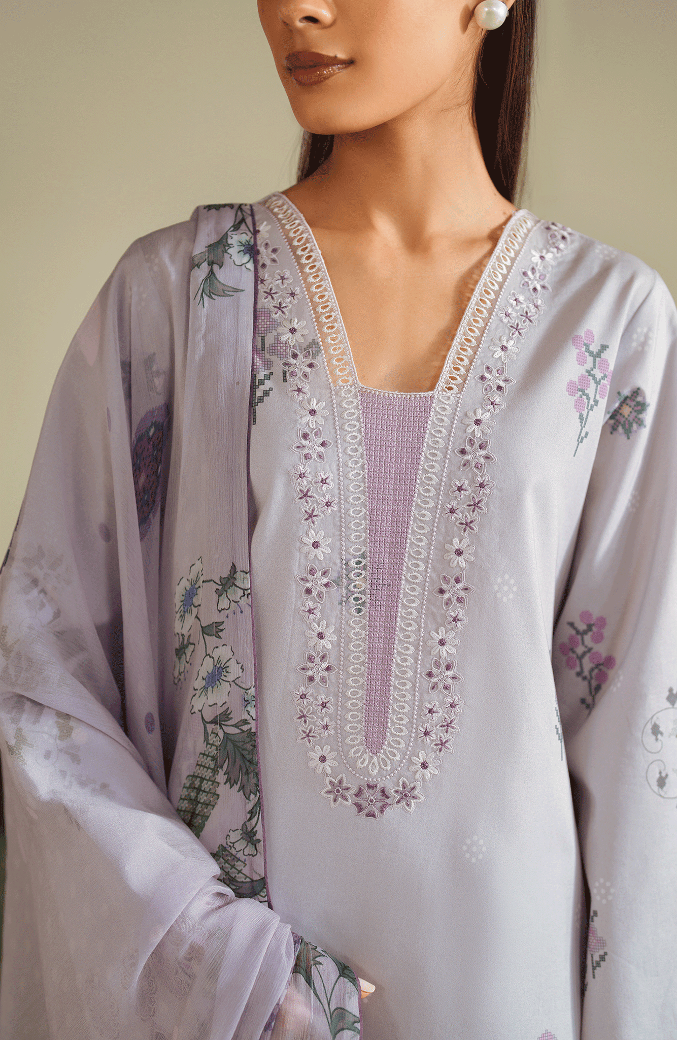 Seran | Ilara Cambric | LAVARA - by Libasekhas UK - Registered Vendor of : Seran - 100% Original Designer Dress