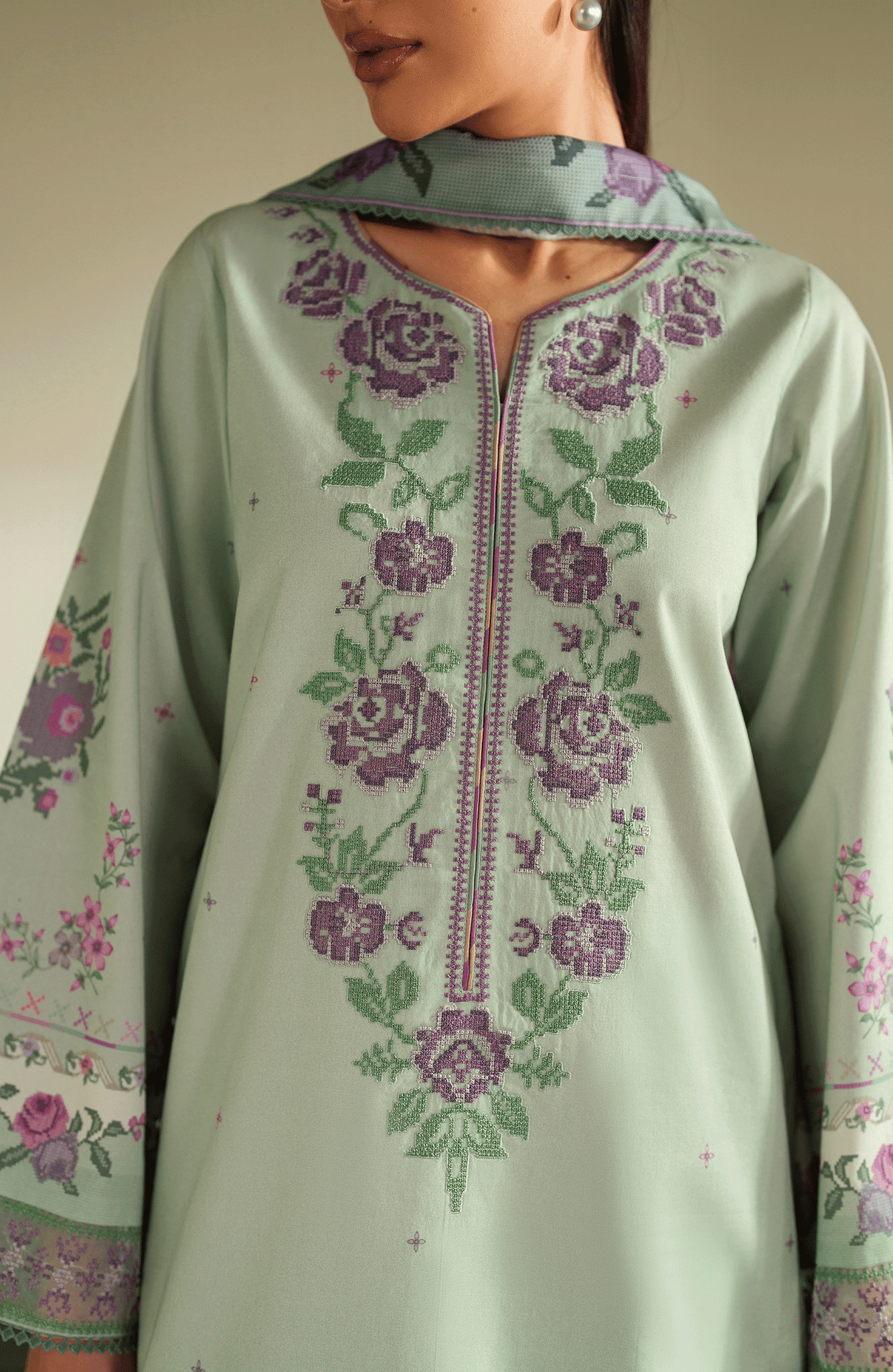 Seran | Ilara Cambric | AVELINE - by Libasekhas UK - Registered Vendor of : Seran - 100% Original Designer Dress