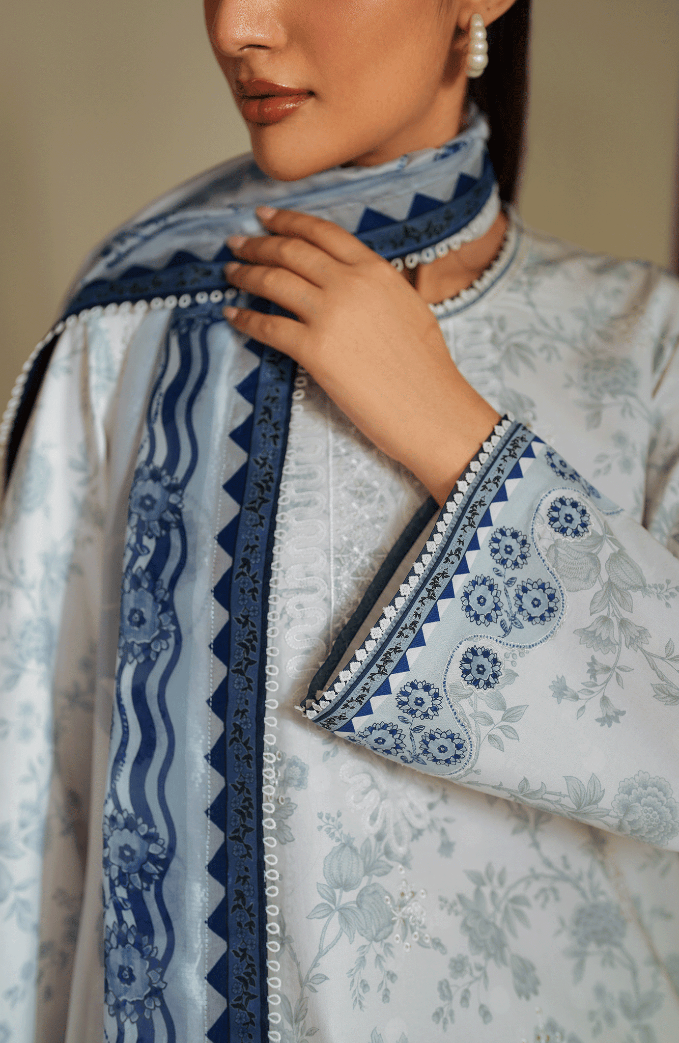 Seran | Ilara Cambric | AZZURA - by Libasekhas UK - Registered Vendor of : Seran - 100% Original Designer Dress