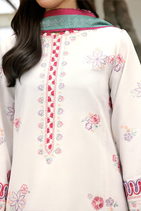 Farasha | Summer Weaves Embroidered Lawn | Pebble Glow - by - Libasekhas UK - Registered Vendor of : Farasha - 100% Original Designer Dresss