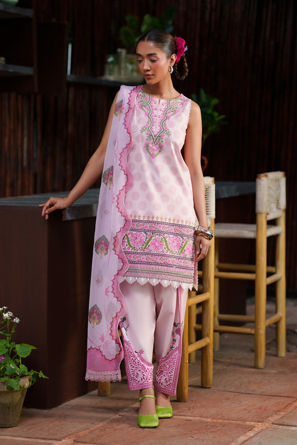 Saira Rizwan | Laanem SS 26 | AZURA-B-SRL26-05 - by Libasekhas UK - Registered Vendor of : Saira Rizwan - 100% Original Designer Dress