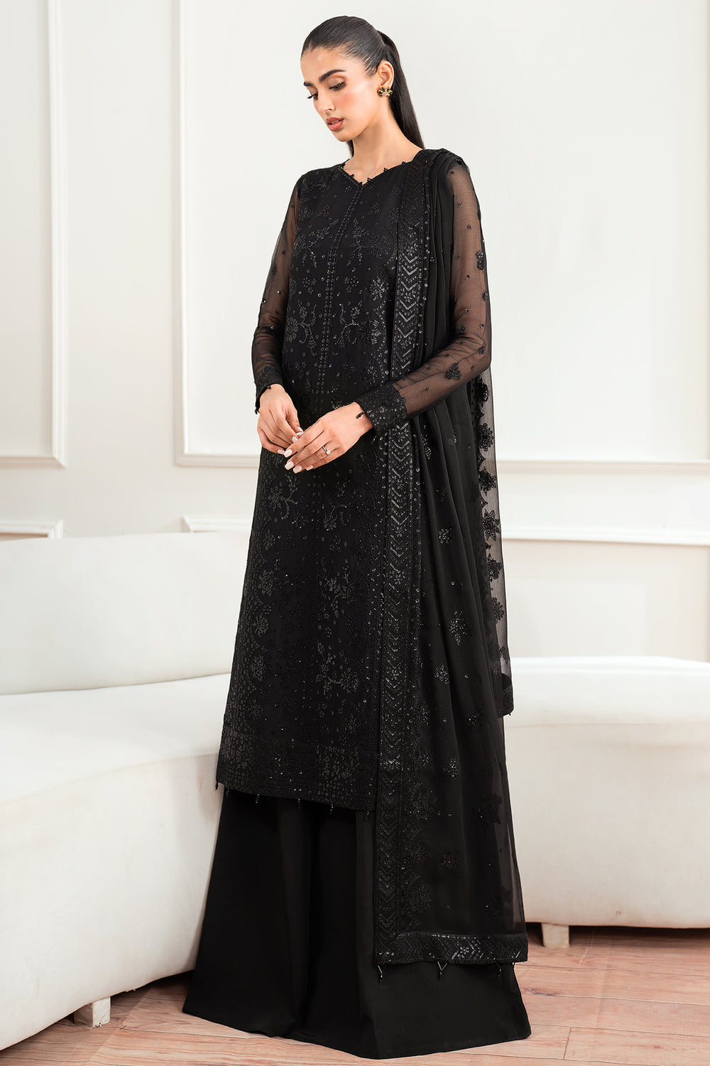 Farasha | Essence Formals 25 | Dark Whisper - by Libasekhas UK - Registered Vendor of : Farasha - 100% Original Designer Dress