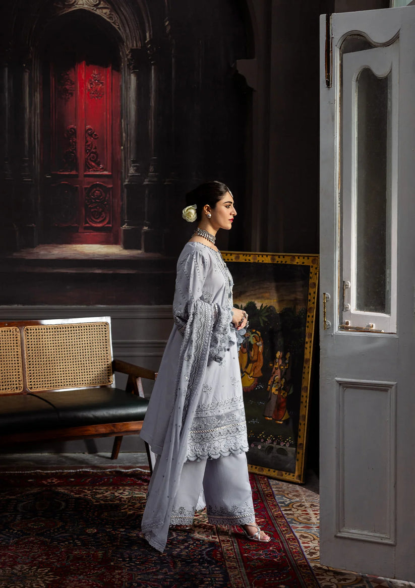 Kahf Premium | Kahf Karandi 25 | KKH-09 CELESTIAL - by Libasekhas UK - Registered Vendor of : Kahf Premium - 100% Original Designer Dress