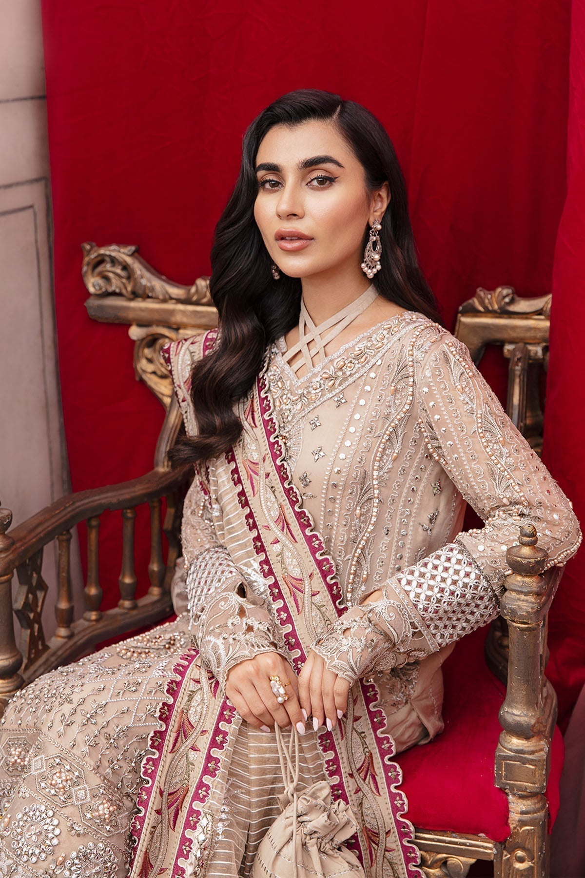 Nureh | Jhoomro Wedding Formals | Jaipur - by - Libasekhas UK - Registered Vendor of : Nureh - 100% Original Designer Dresss