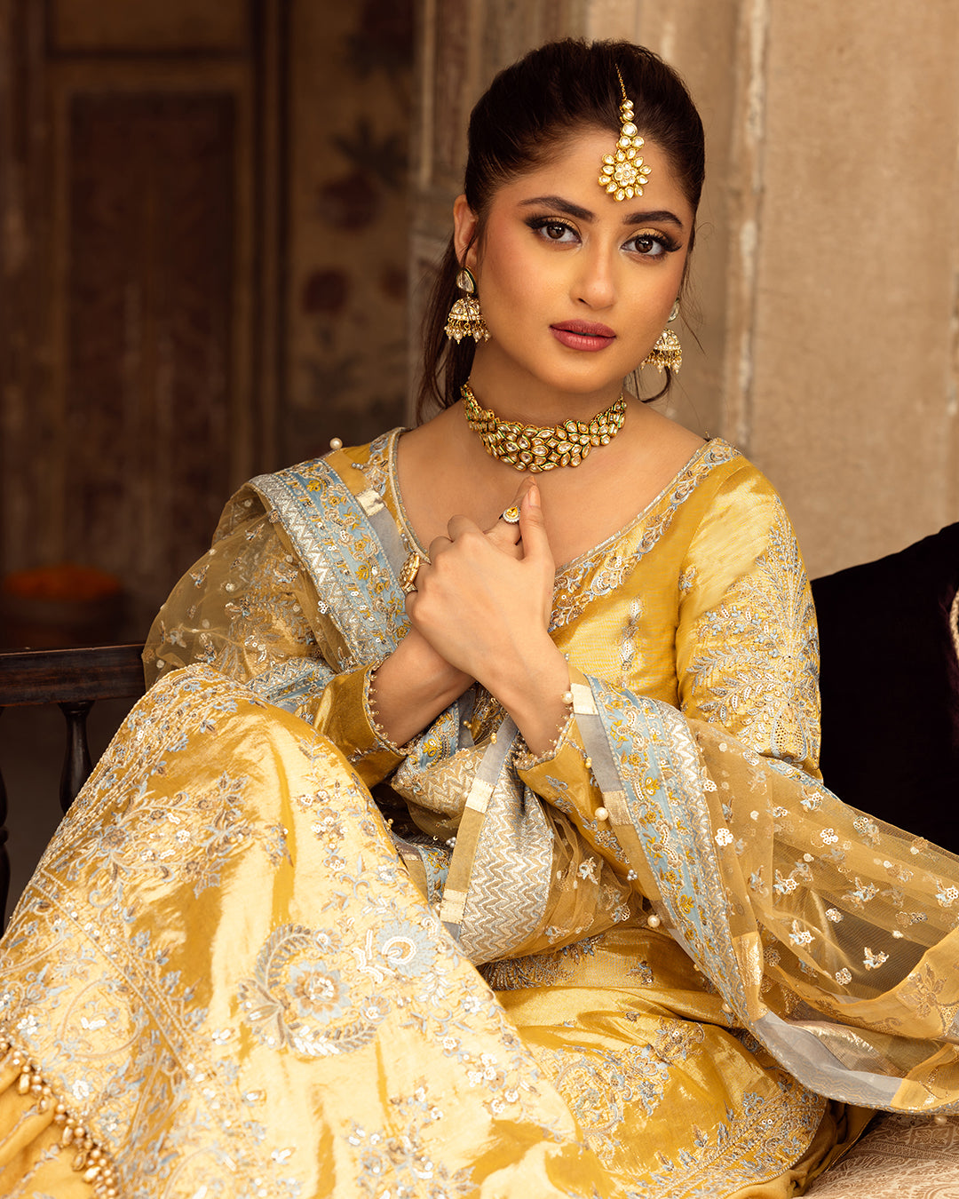 Faiza Saqlain | Nira Festive | Sozan - by - Libasekhas UK - Registered Vendor of : Faiza Saqlain - 100% Original Designer Dresss