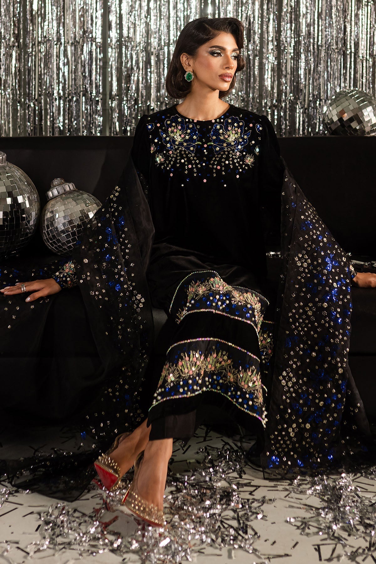 Nureh | Fancy Formals | Moonbeam TW-08 - by Libasekhas UK - Registered Vendor of : Nureh - 100% Original Designer Dress