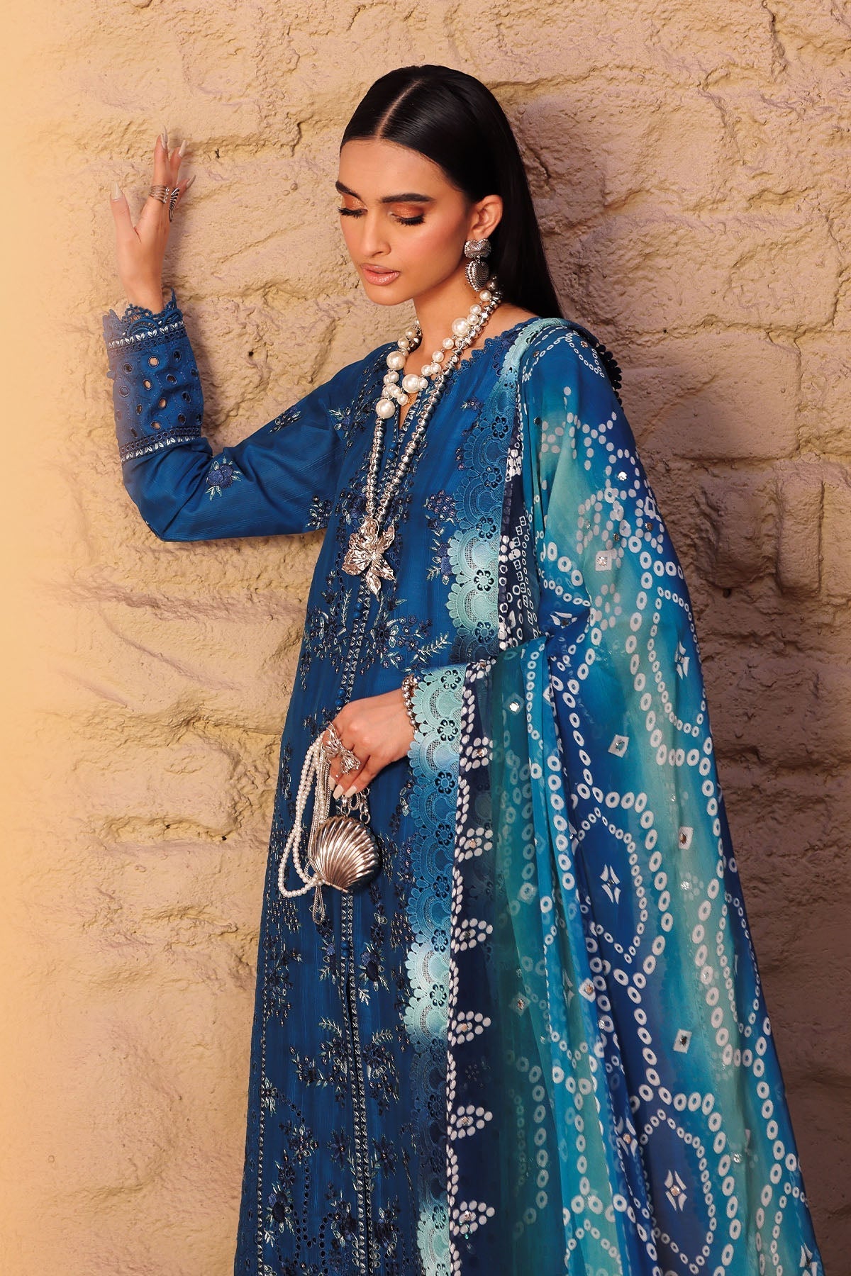 Nureh | Bazaar Lawn | NE-160 - by - Libasekhas UK - Registered Vendor of : Nureh - 100% Original Designer Dresss
