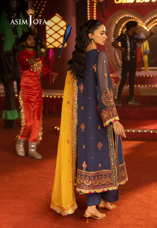 Asim Jofa | Festive Collection 25 | AJLF-16 - by - Libasekhas UK - Registered Vendor of : Asim Jofa - 100% Original Designer Dresss