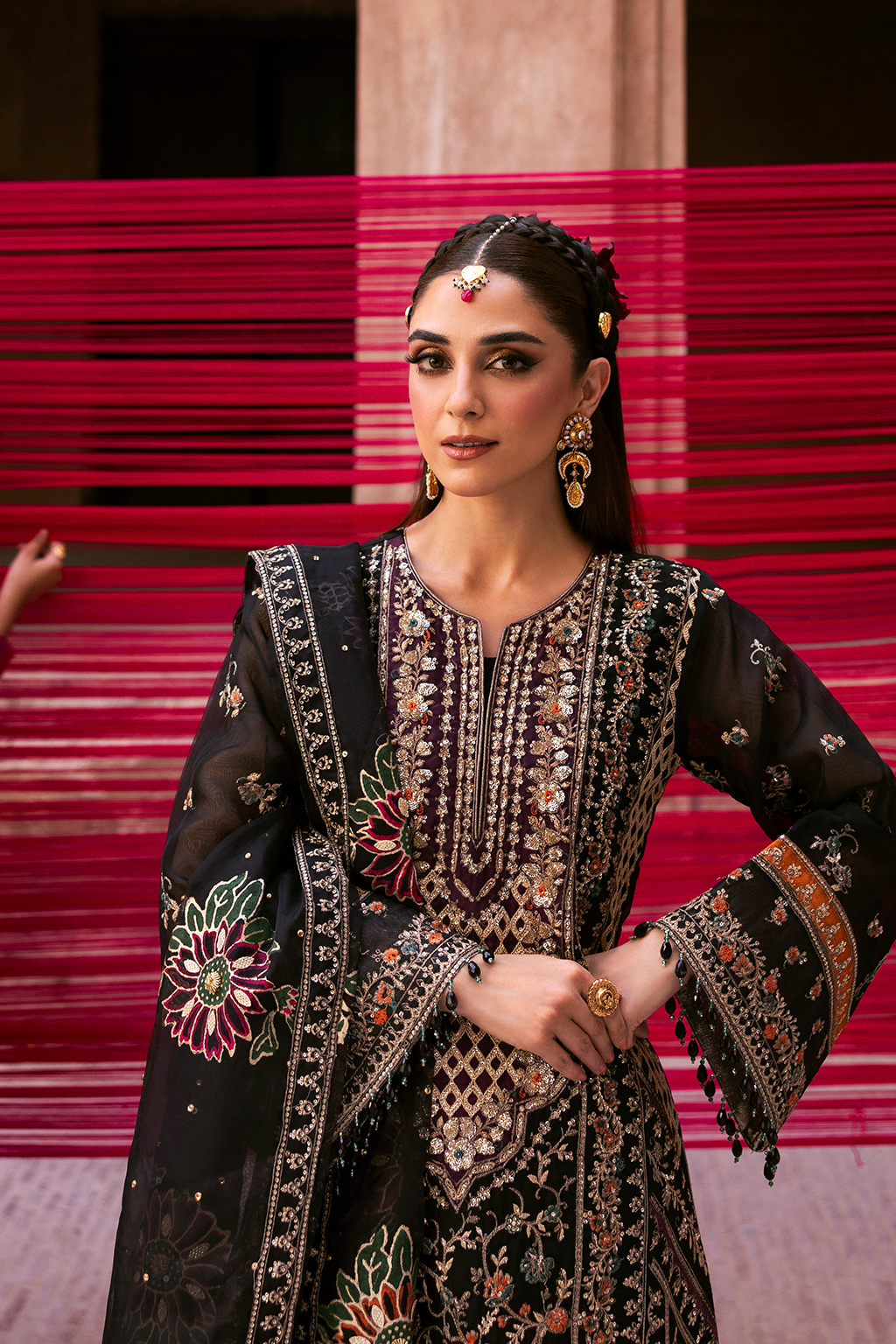 Emaan Adeel I The Empress Wedding Formals I NOCTELLE - by Libasekhas UK - Registered Vendor of : Emaan Adeel - 100% Original Designer Dress