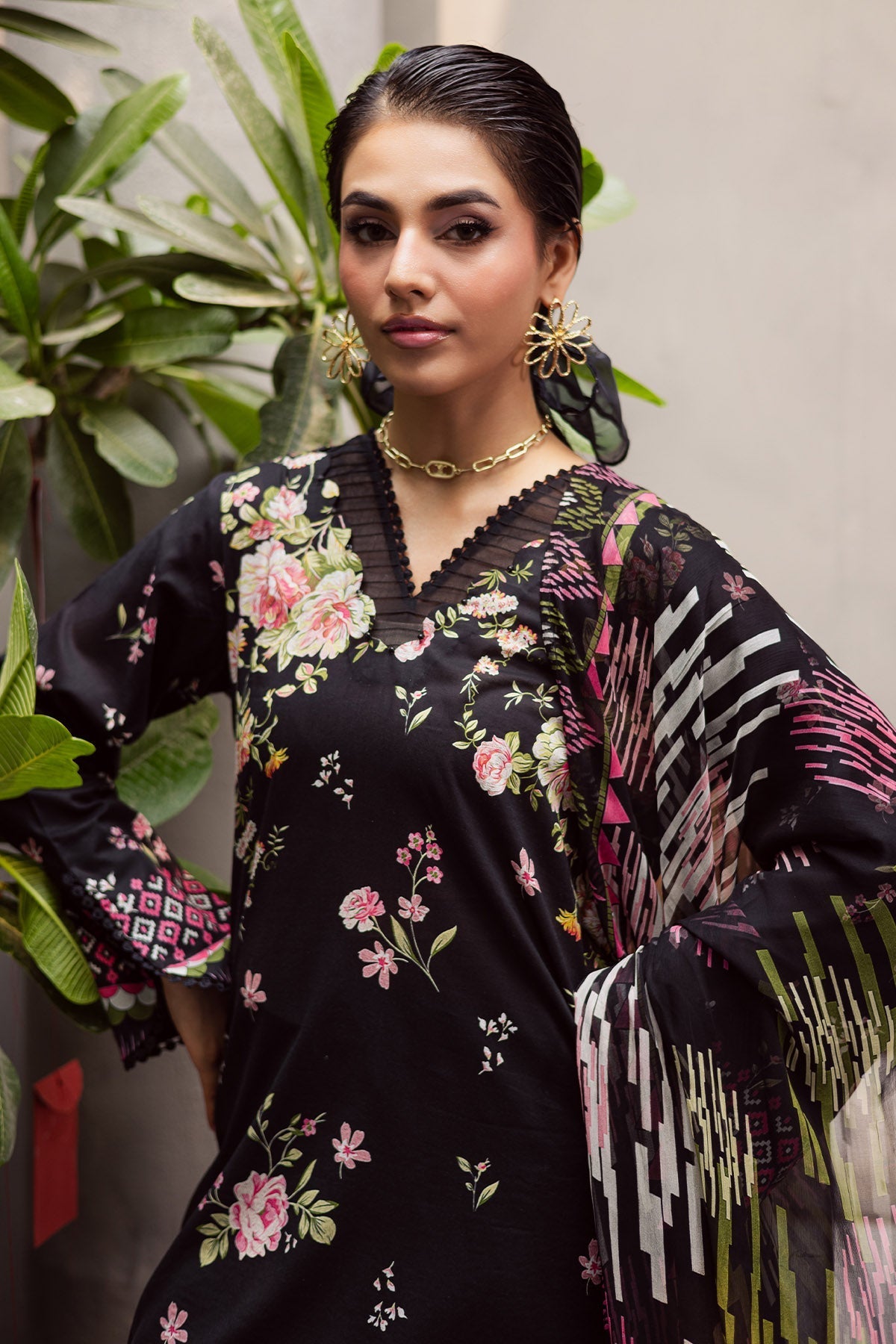 Nureh | Signature Prints 26 | SP-162 - by Libasekhas UK - Registered Vendor of : Nureh - 100% Original Designer Dress