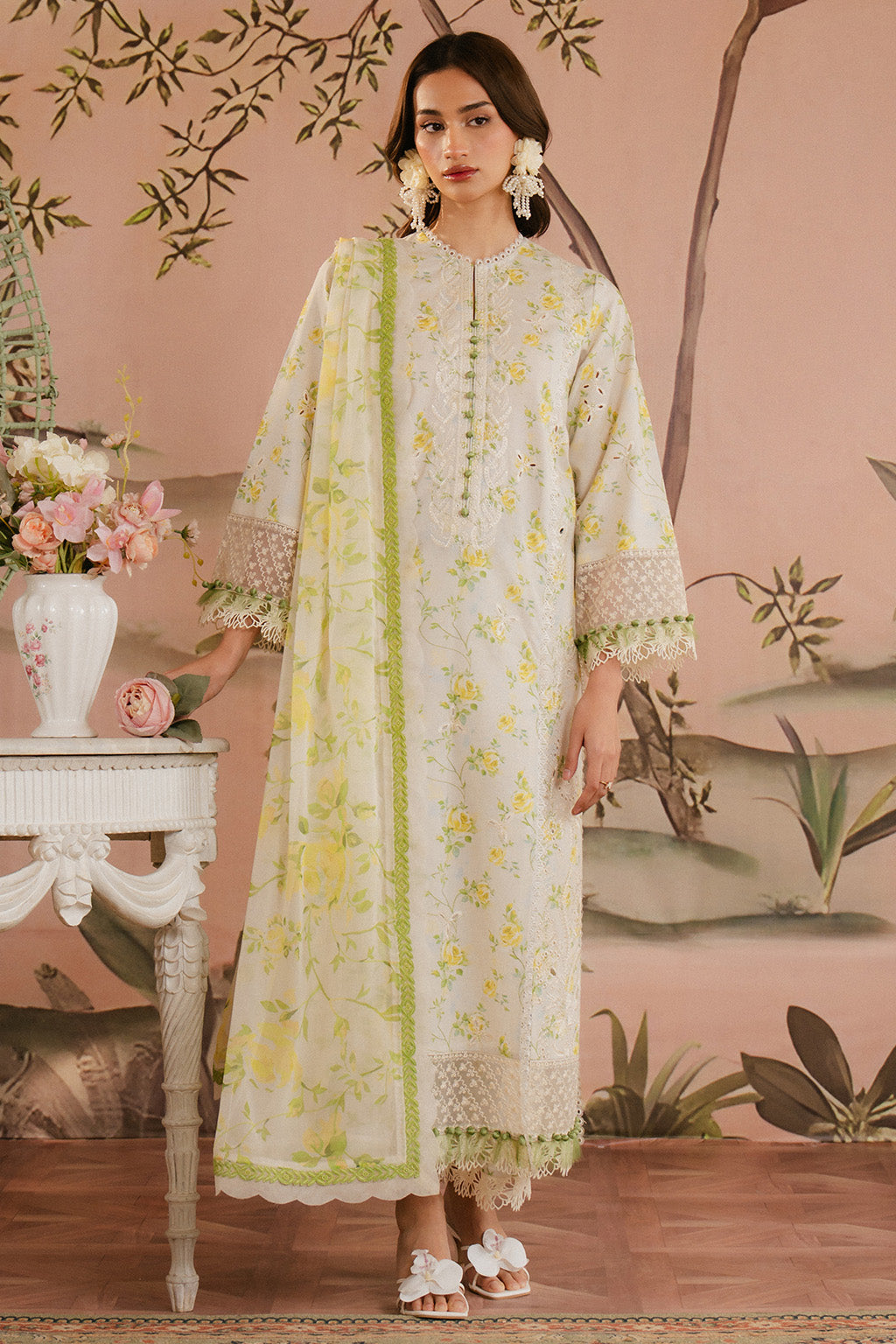 Ayzel | Armelia Printed Lawn 25 | Cyrilla - by - Libasekhas UK - Registered Vendor of : Ayzel - 100% Original Designer Dresss