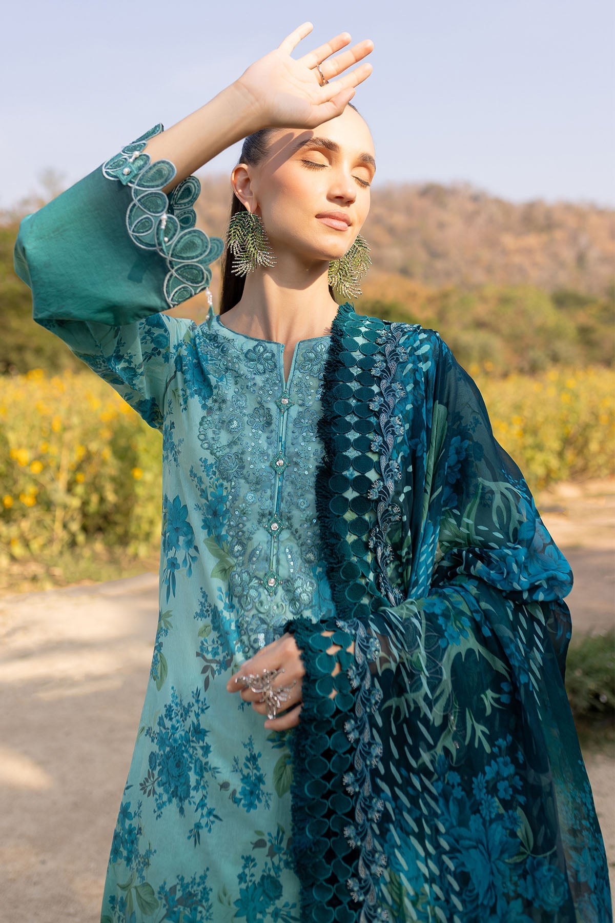 Nureh | Bloom 25 | BL-06 - by - Libasekhas UK - Registered Vendor of : Nureh - 100% Original Designer Dresss
