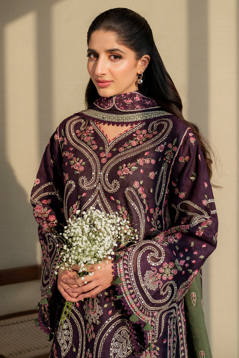 Jazmin | Shahkaar Luxury Lawn 25 | SL25-D6 - by - Libasekhas UK - Registered Vendor of : Jazmin - 100% Original Designer Dresss
