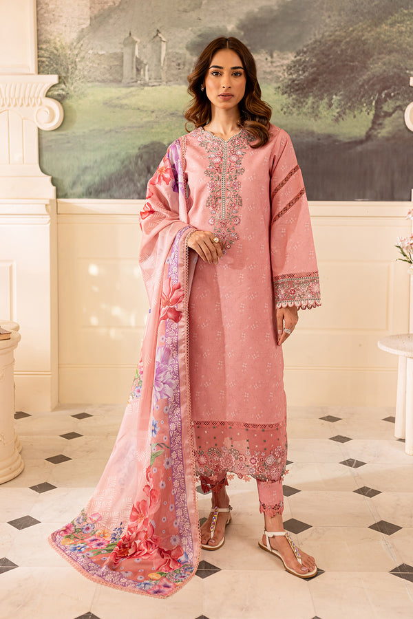 Farasha | Seraya Lawn 24 | FLORA - by - Libasekhas UK - Registered Vendor of : Farasha - 100% Original Designer Dresss
