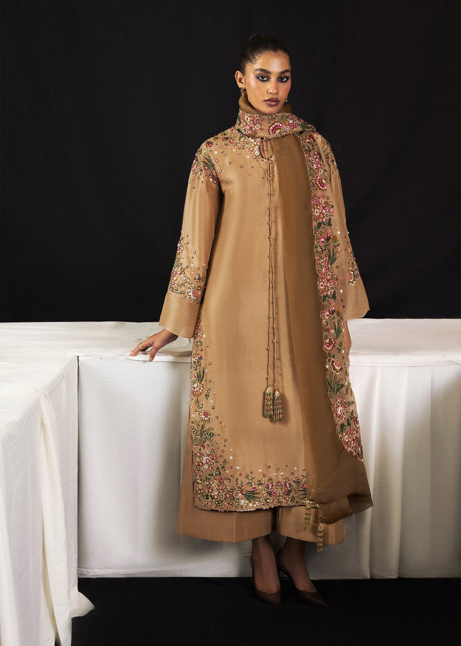 Hussain Rehar | Luxury Pret 26 | Aurelia - by Libasekhas UK - Registered Vendor of : Hussain Rehar - 100% Original Designer Dress