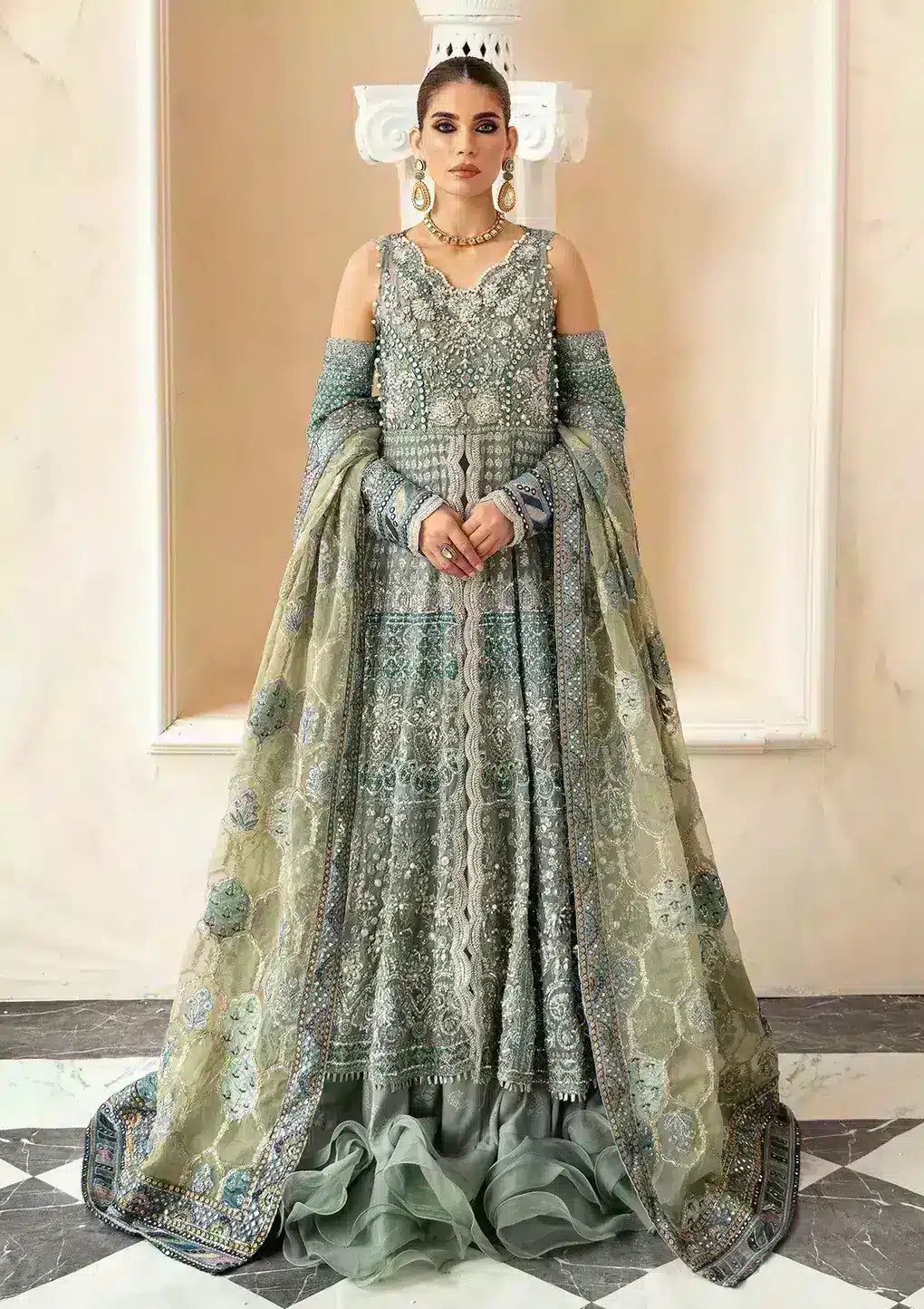 Elaf Premium | Celebrations 23 | ECH-09 NYRA - by - Libasekhas UK - Registered Vendor of : Elaf Premium - 100% Original Designer Dresss
