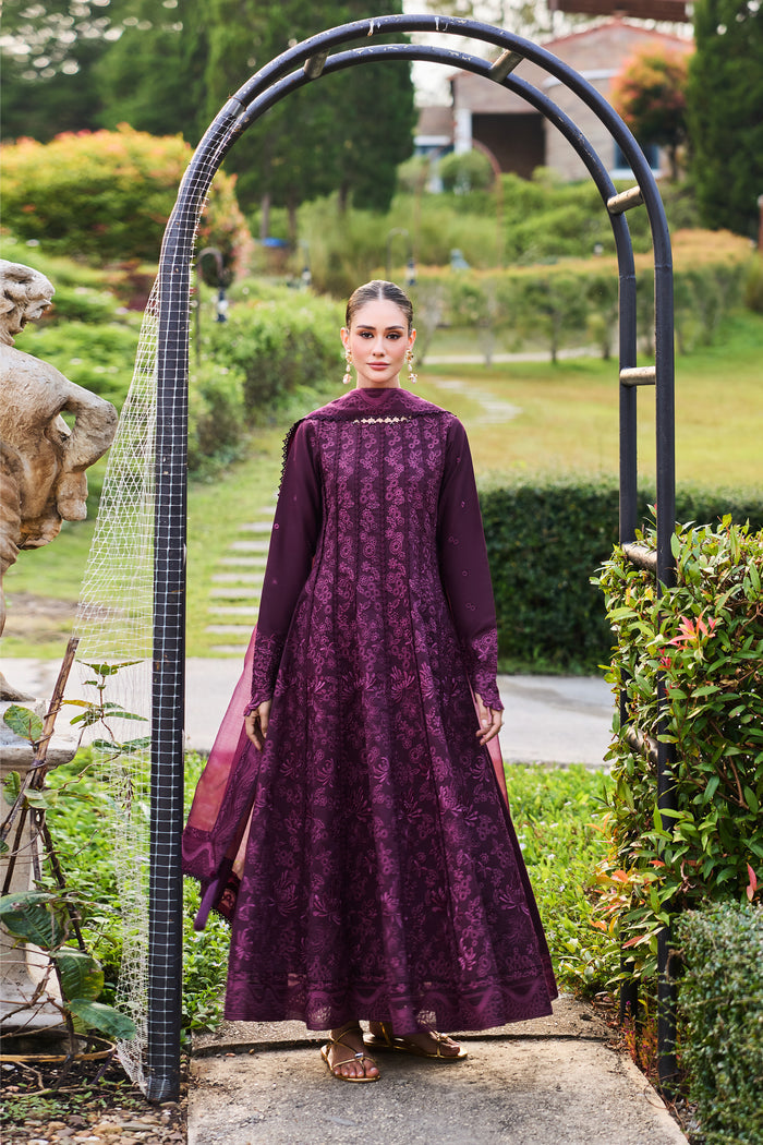 Farasha | Sorine Summer 26 | Violet Whisper - by Libasekhas UK - Registered Vendor of : Farasha - 100% Original Designer Dress