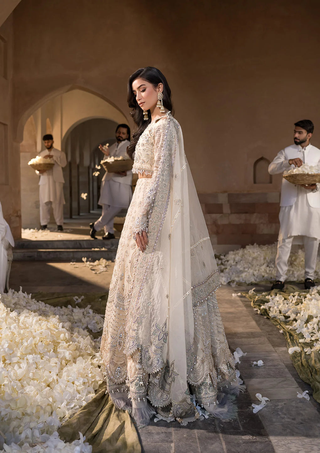 Elaf Premium | Formal Handwork Collection | EFH-06 GHAZAL - by - Libasekhas UK - Registered Vendor of : Elaf Premium - 100% Original Designer Dresss