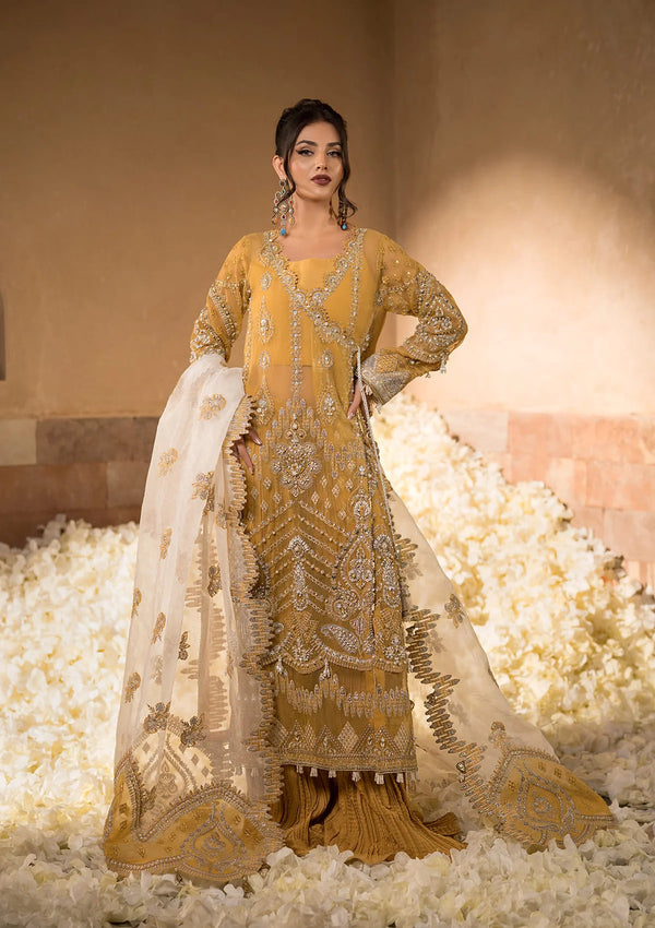 Elaf Premium | Formal Handwork Collection | EFH-07 SAHAR - by - Libasekhas UK - Registered Vendor of : Elaf Premium - 100% Original Designer Dresss