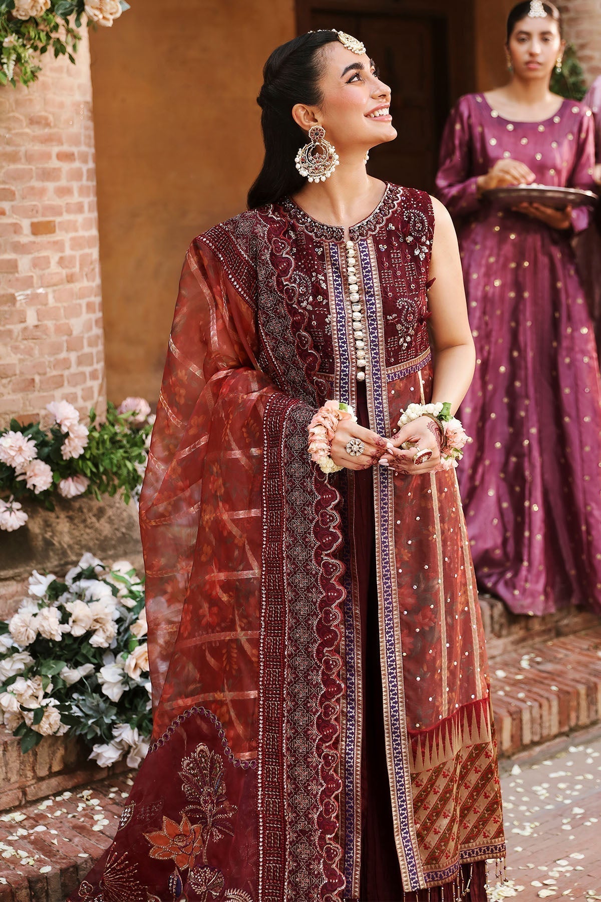 Nureh | Jhoomro Wedding Formals | NL-71 GEHNA - by - Libasekhas UK - Registered Vendor of : Nureh - 100% Original Designer Dresss