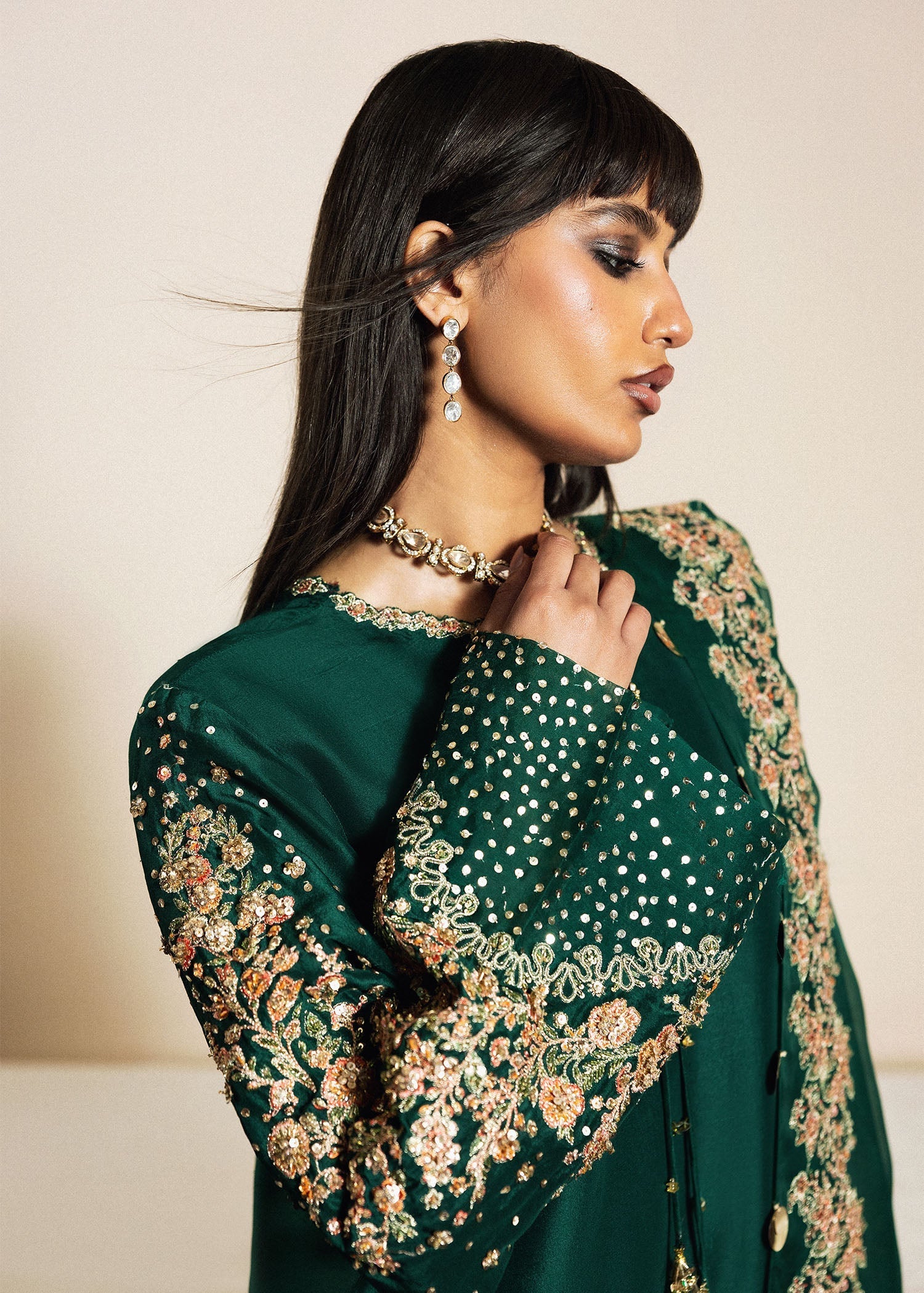 Hussain Rehar | Luxury Pret 26 | Noor Lepoque - by Libasekhas UK - Registered Vendor of : Hussain Rehar - 100% Original Designer Dress