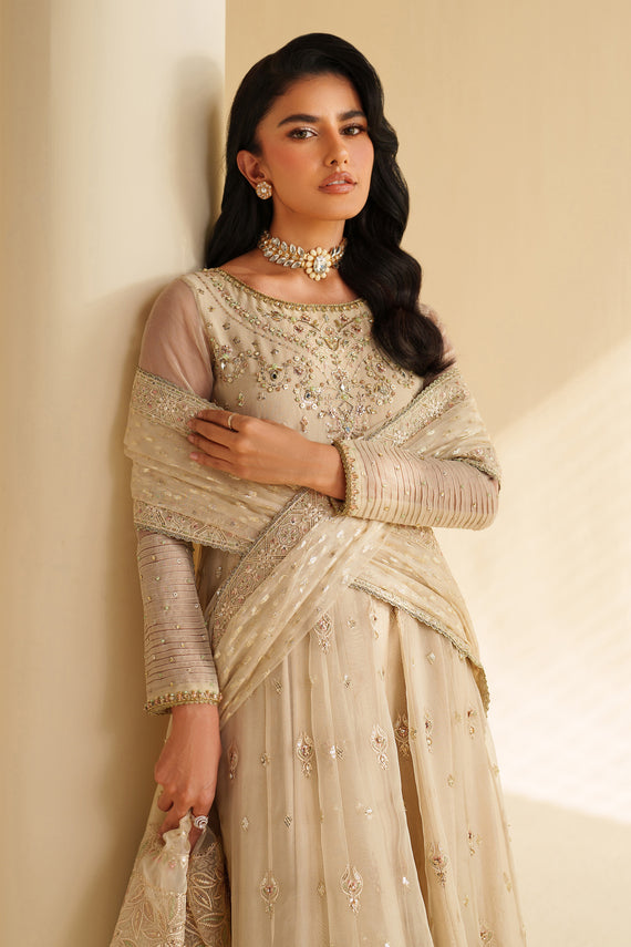 Naqshi | Feemora Organza Raw Silk | Aroha - by Libasekhas UK - Registered Vendor of : Naqshi - 100% Original Designer Dress