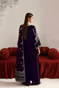 Emaan Adeel | Zarposh Velvet 25 | DILNAR - by Libasekhas UK - Registered Vendor of : Emaan Adeel - 100% Original Designer Dress