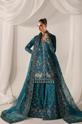 Emaan Adeel | Serein Luxe Silk | MOONLIT NIGHT - by Libasekhas UK - Registered Vendor of : Emaan Adeel - 100% Original Designer Dress