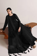 Farasha | Chiffon Essentials 26 | Black Dahlia - by Libasekhas UK - Registered Vendor of : Farasha - 100% Original Designer Dress