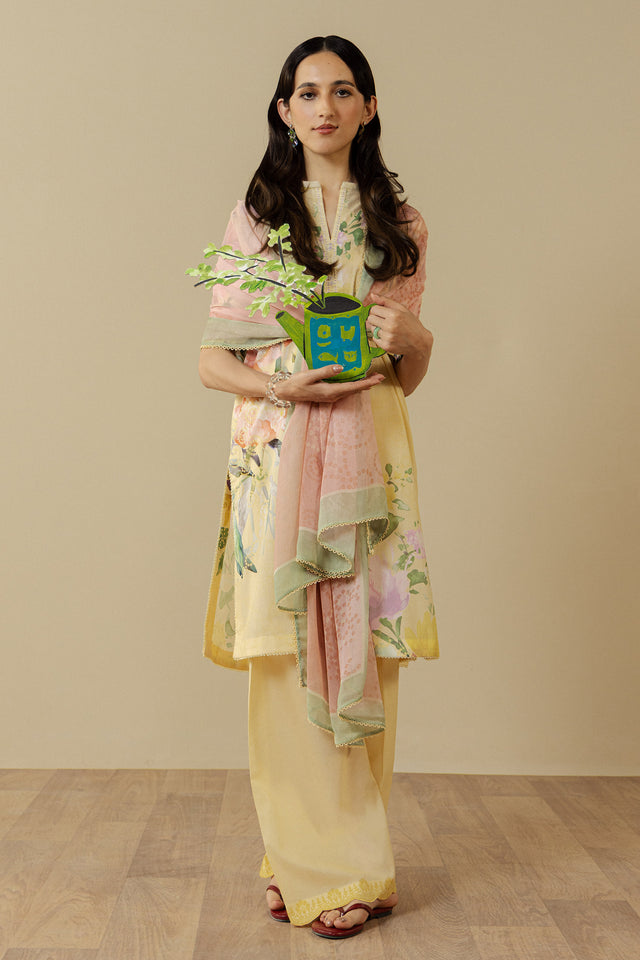 Zara Shahjahan | Coco Prints 26 | Avena-3B - by Libasekhas UK - Registered Vendor of : Zara Shahjahan - 100% Original Designer Dress