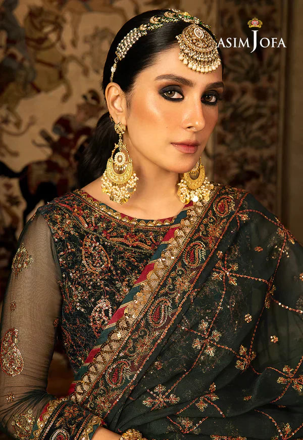 Asim Jofa | Velvet Festive 23 | AJVF-11 - by - Libasekhas UK - Registered Vendor of : Asim Jofa - 100% Original Designer Dresss