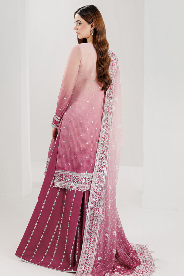 Farasha | Formals 26 | Rosette Blush - by Libasekhas UK - Registered Vendor of : Farasha - 100% Original Designer Dress