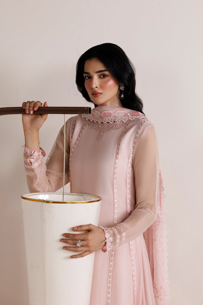 Farasha | Chiffon Essentials 26 | Blush Lily - by Libasekhas UK - Registered Vendor of : Farasha - 100% Original Designer Dress