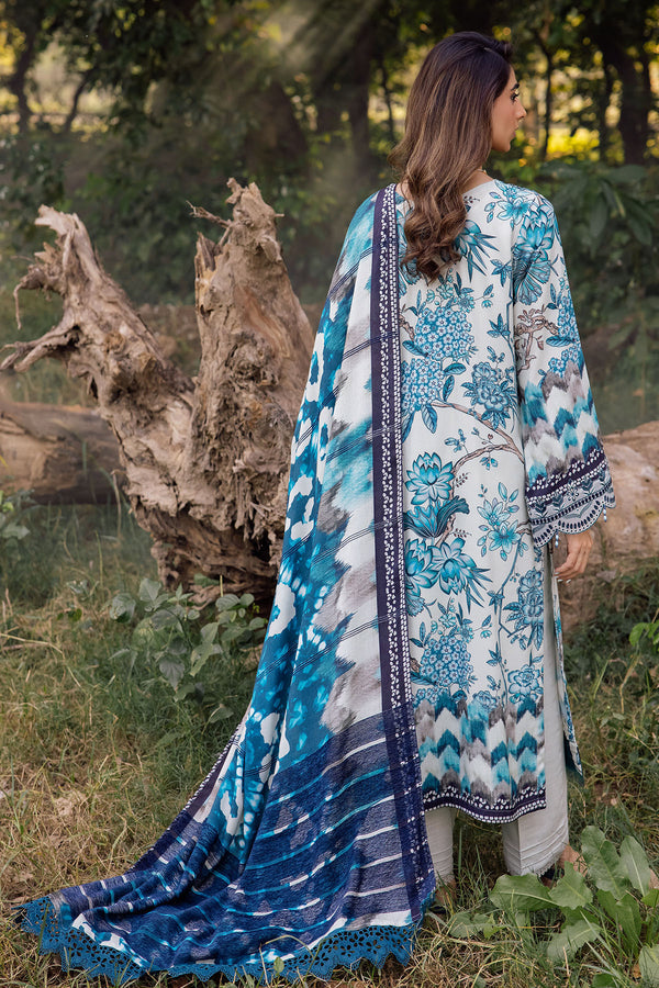 Nureh | Gardenia Lawn 24 | NSG-139 - by - Libasekhas UK - Registered Vendor of : Nureh - 100% Original Designer Dresss