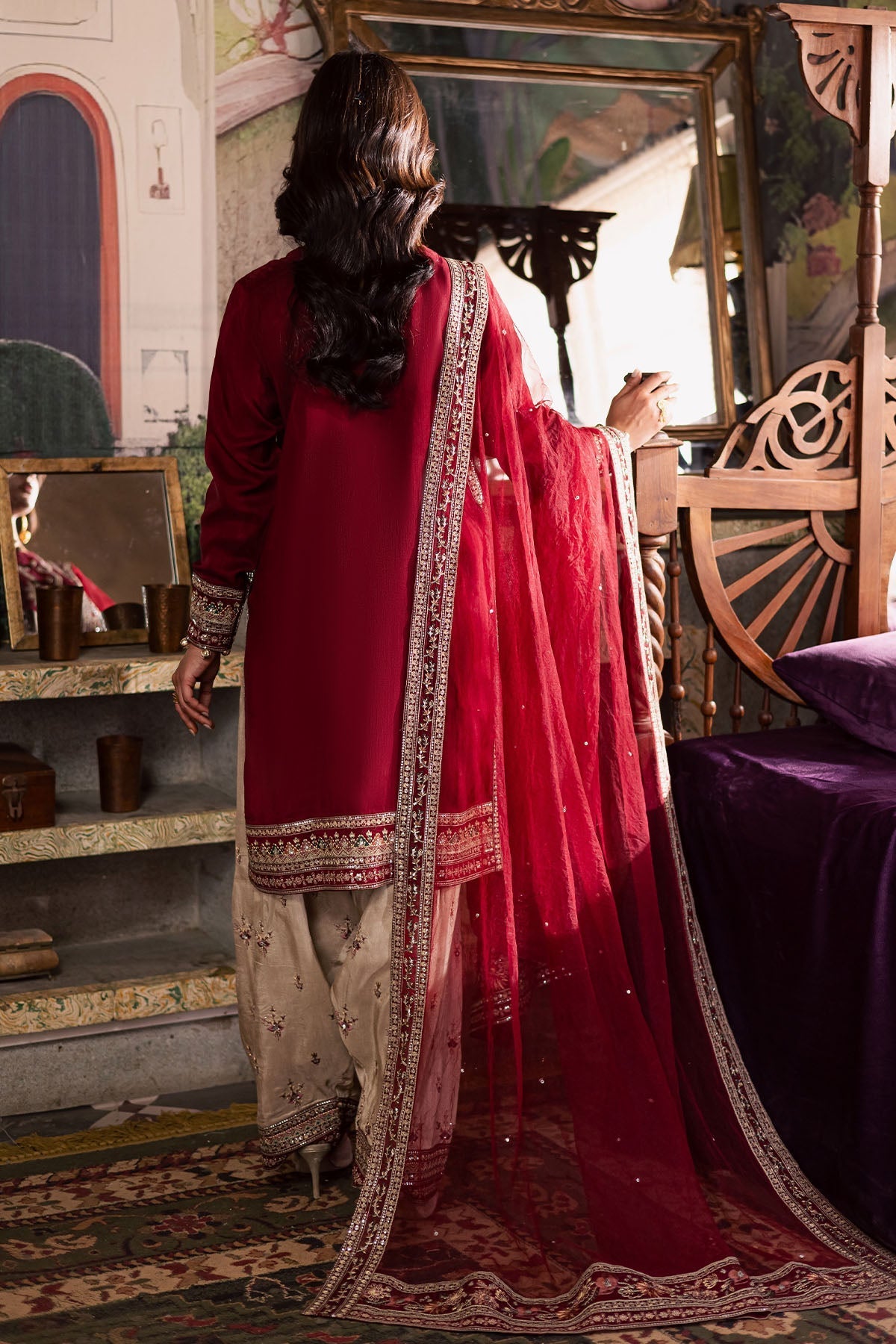 Nureh | Nur Mahal | NE-193 - by Libasekhas UK - Registered Vendor of : Nureh - 100% Original Designer Dress