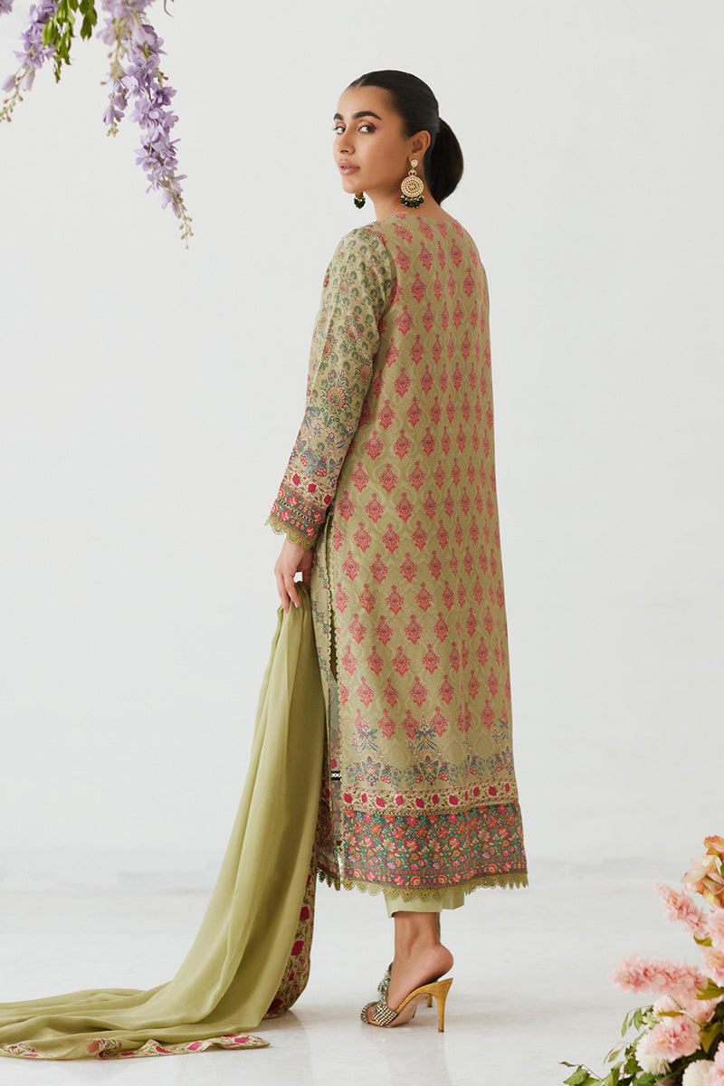 Mina Hasan | Signature Pret | Sage Sanguine - by Libasekhas - Registered Vendor of : Mina Hasan - 100% Original Designer Dress