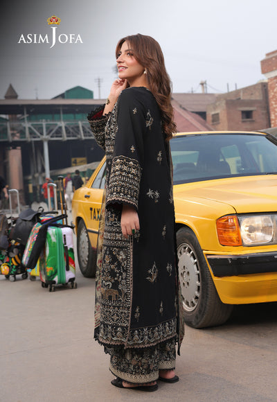 Asim Jofa | Summer Rhapsody | AJUBU-01 Embroidered Jacquard - by Libasekhas UK - Registered Vendor of : Asim Jofa - 100% Original Designer Dress