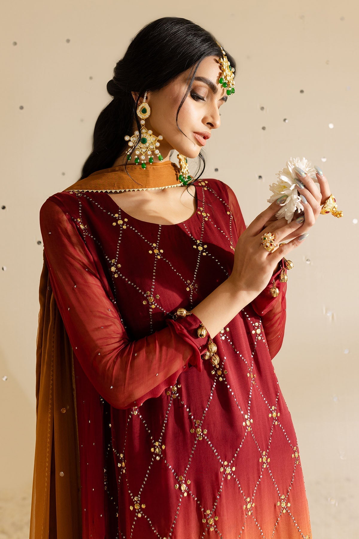 Nureh | Mukeshkari Formals | MK-09 - by Libasekhas UK - Registered Vendor of : Nureh - 100% Original Designer Dress