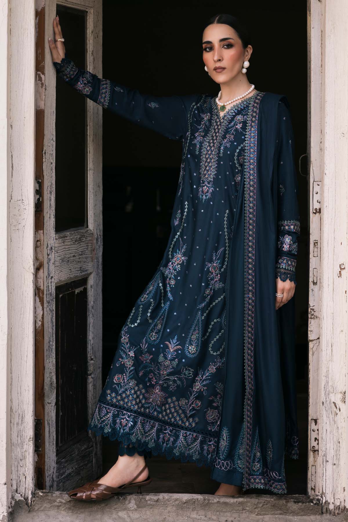Nureh | Exclusive Winter 25 |   NE-175 - by Libasekhas UK - Registered Vendor of : Nureh - 100% Original Designer Dress