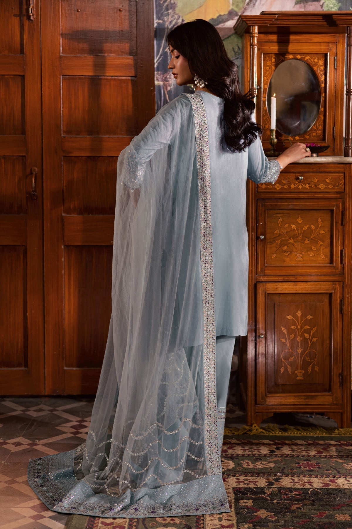 Nureh | Nur Mahal | NE-195 - by Libasekhas UK - Registered Vendor of : Nureh - 100% Original Designer Dress