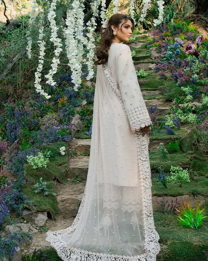 Zevk | Flora Festive Lawn | ASEEL - by - Libasekhas UK - Registered Vendor of : Zevk - 100% Original Designer Dresss