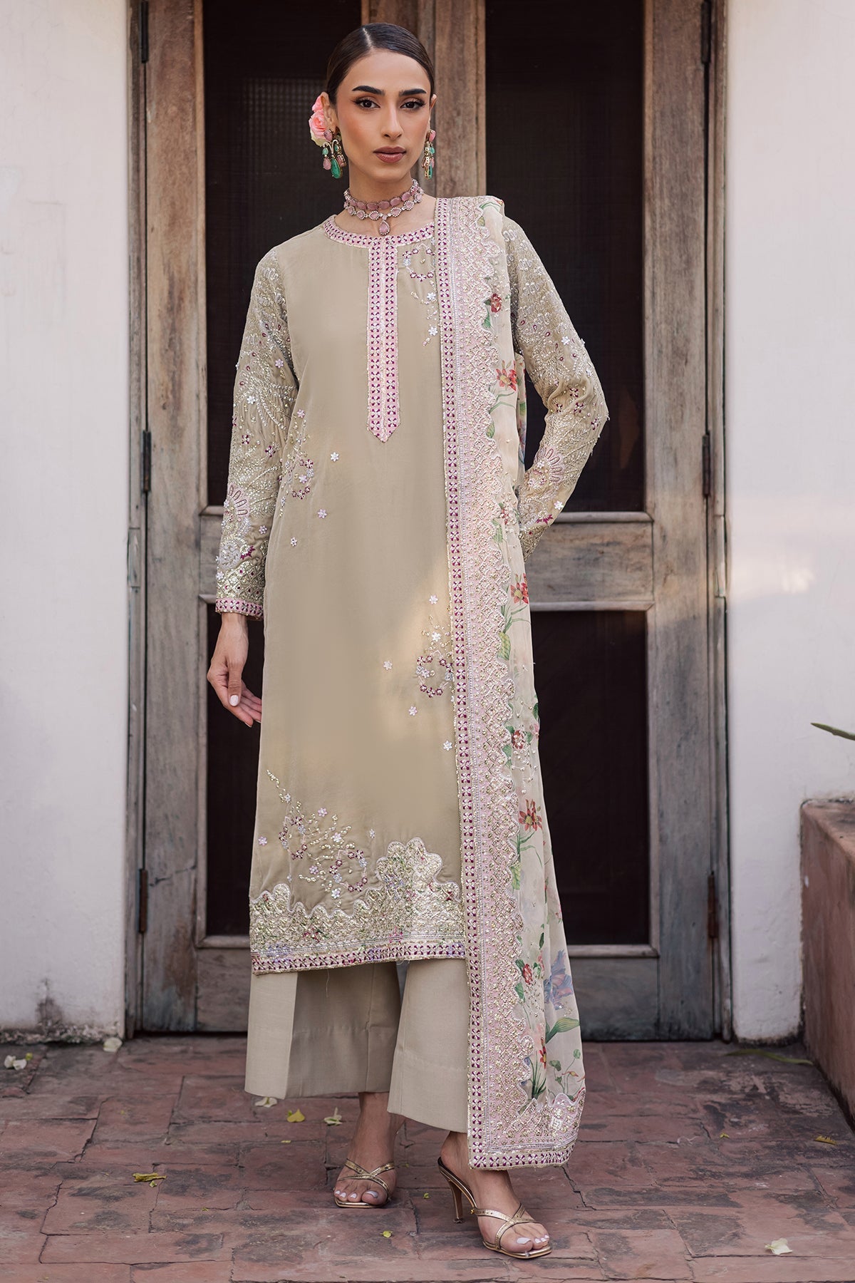 Nureh | Maya Velvet | NW-119 - by Libasekhas UK - Registered Vendor of : Nureh - 100% Original Designer Dress