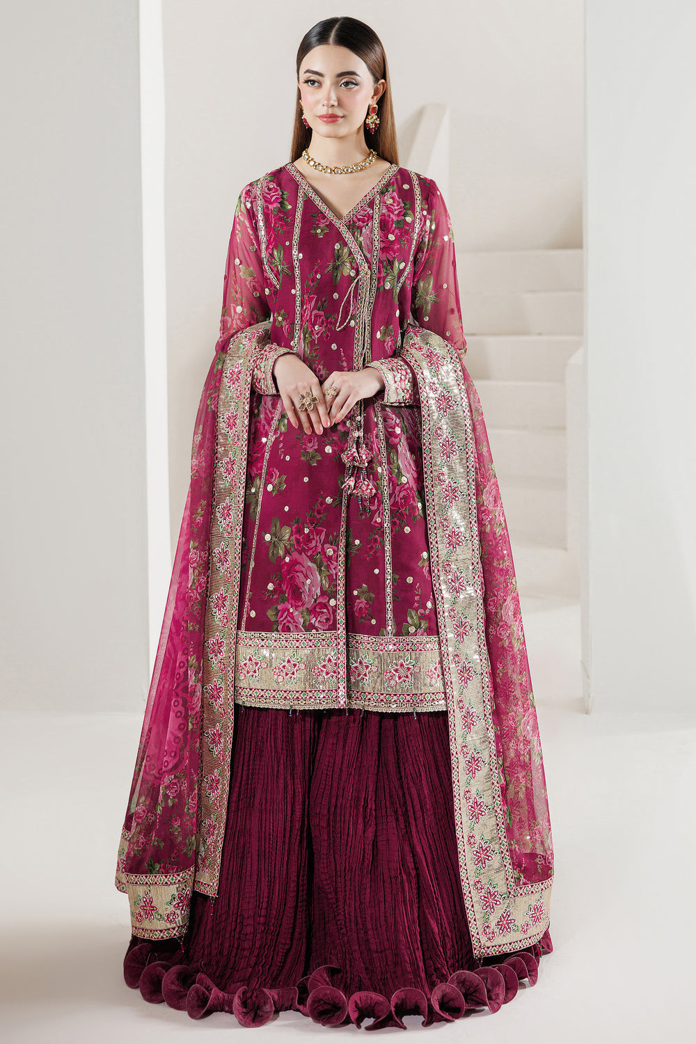 Farasha | Formals 26 | Rouge Reign - by Libasekhas UK - Registered Vendor of : Farasha - 100% Original Designer Dress