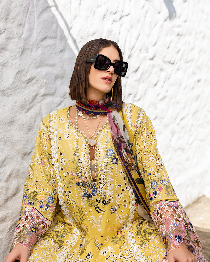 Esmel | Mon Tresor Luxe Lawn 26 | Belle Ame - by Libasekhas UK - Registered Vendor of : Esmel - 100% Original Designer Dress