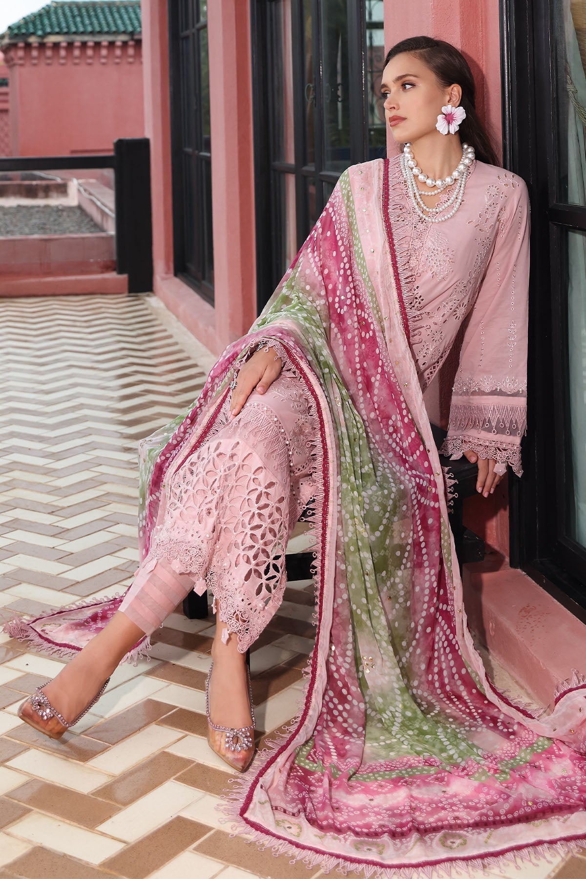 Nureh | Bazaar Lawn 25 | NE-106 - by - Libasekhas UK - Registered Vendor of : Nureh - 100% Original Designer Dresss